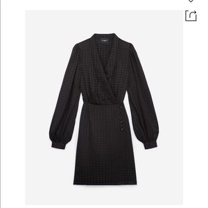 The Kooples silk houndstooth dress